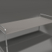 3d model Coffee table 153 with an aluminum tabletop (Quartz gray) - preview