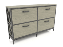 Chest of drawers (2 sections)