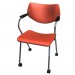 3d model Stackable chair with wheels - preview