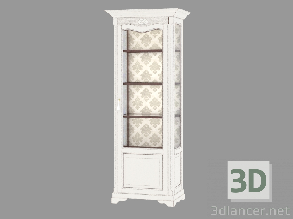 3D modeli bir kapıyı Vitrin FS1106DX - önizleme