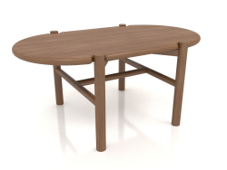 Table basse JT 07 (900x530x400, bois brun clair)