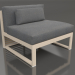 3D Modell Modulares Sofa, Abschnitt 3 (Sand) - Vorschau