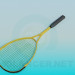 modèle 3D Raquette de tennis - preview