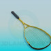 3d model Tennis racket - preview