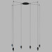 modèle 3D lampe suspendue 0355 - preview