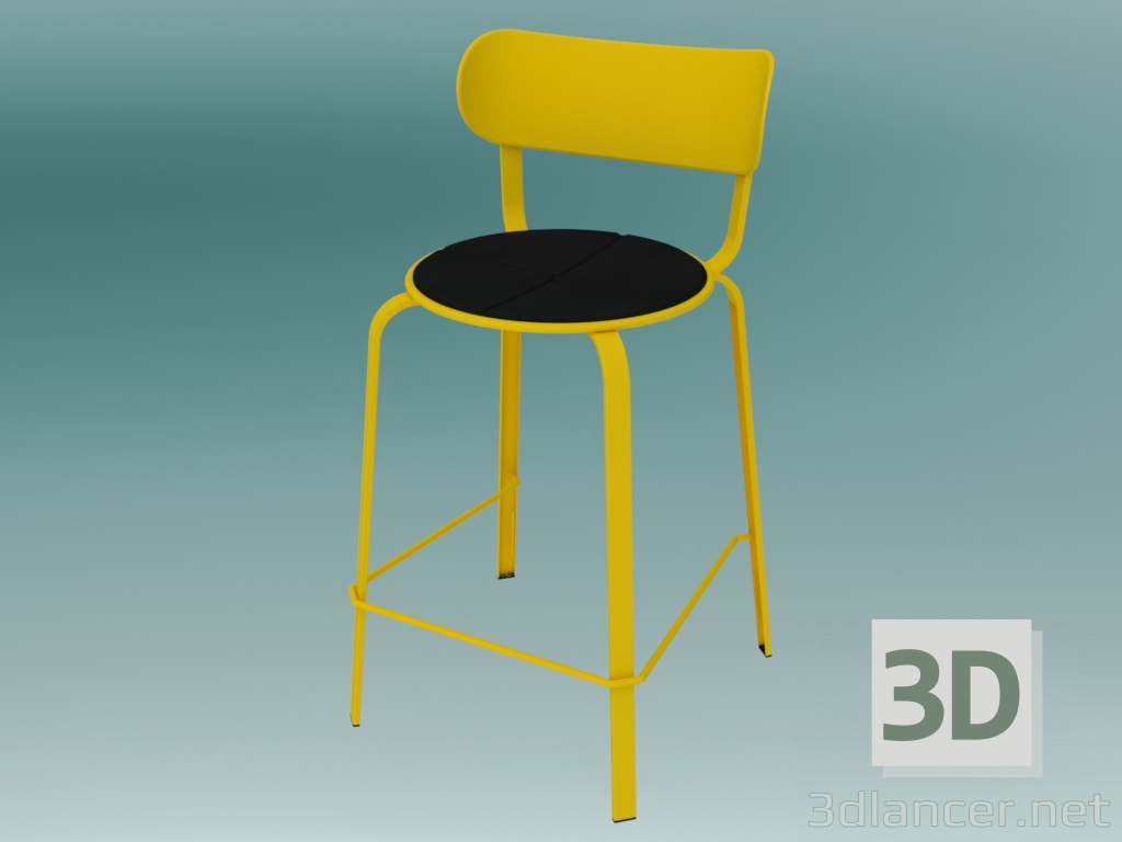 modèle 3D Chaise STIL (S49 H65) - preview