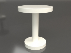 Table basse JT 023 (D=450x550, couleur plastique blanc)