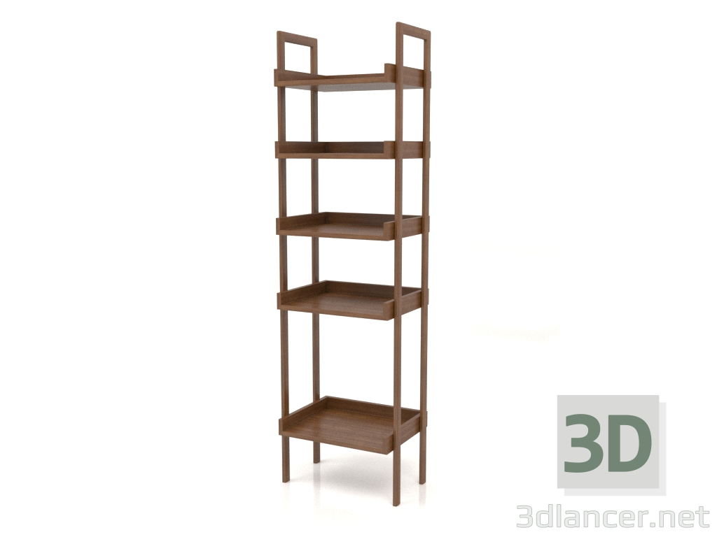 3d model Rack ST 03 (without pedestal) (550x400x1900, wood brown light) - preview