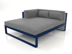 XL modular sofa, section 2 left (Night blue)