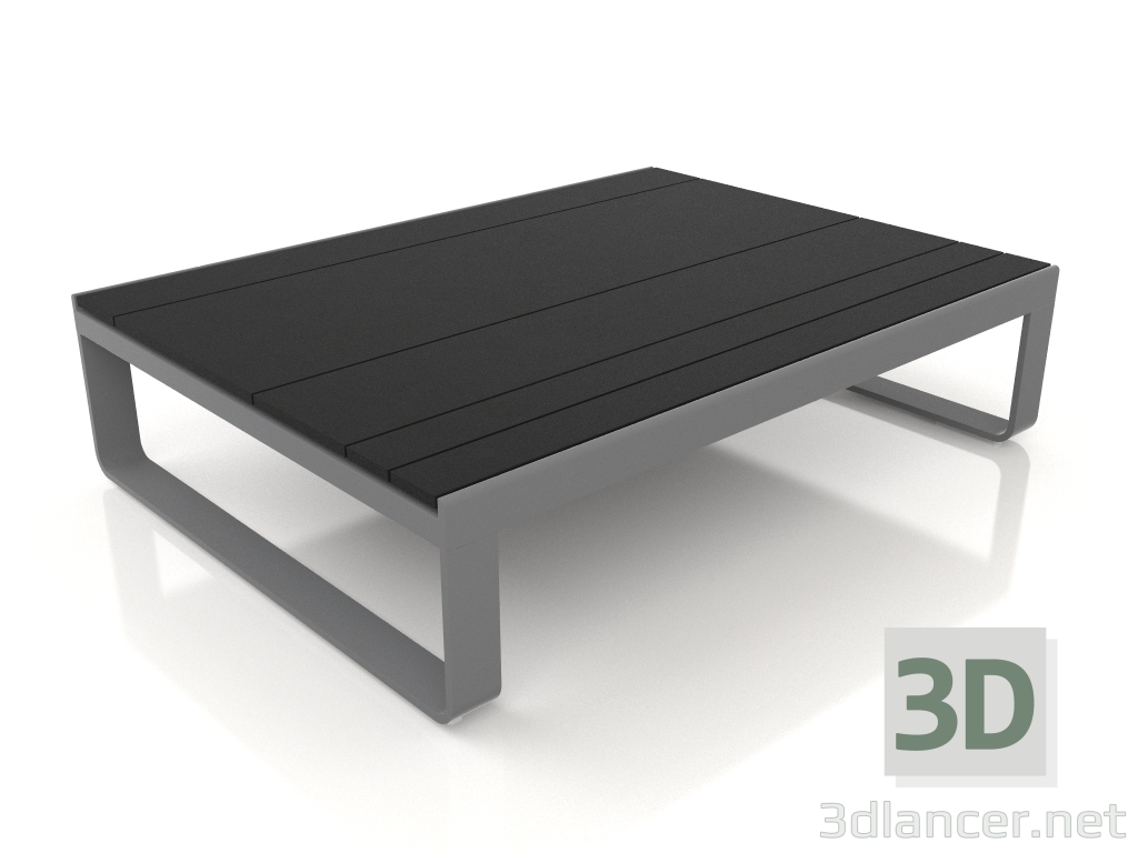 3d model Coffee table 120 (DEKTON Domoos, Anthracite) - preview
