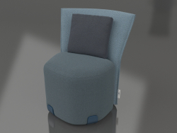 Yemek sandalyesi (Gri mavi)