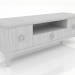 3d model Mueble de TV 3 1500 mm (blanco RAL 9010) - vista previa