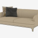 3d model Double leather sofa Oscar (208х98х83) - preview