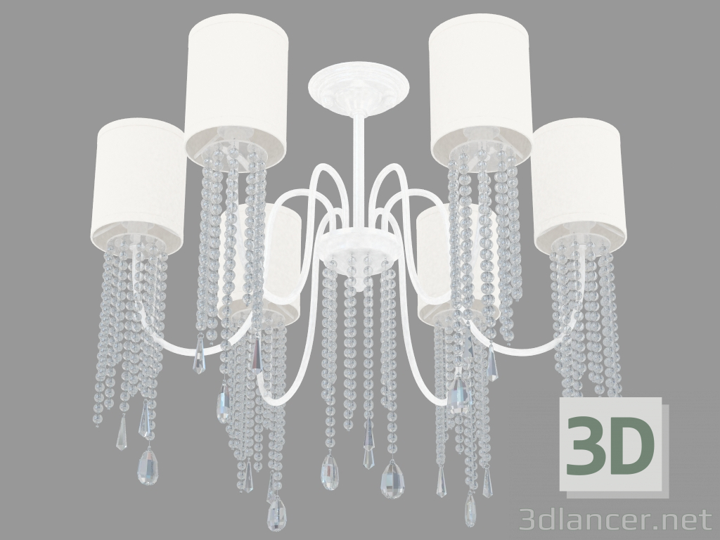3d model Crystal chandelier (S110241 6) - preview