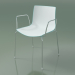 Modelo 3d Cadeira 0251 (4 pernas com braços, polipropileno bicolor, cromado) - preview