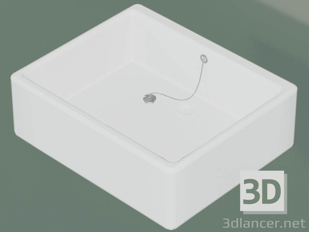 modello 3D Lavabo da bagno 6322 99 (GB1563229901, 60 cm) - anteprima