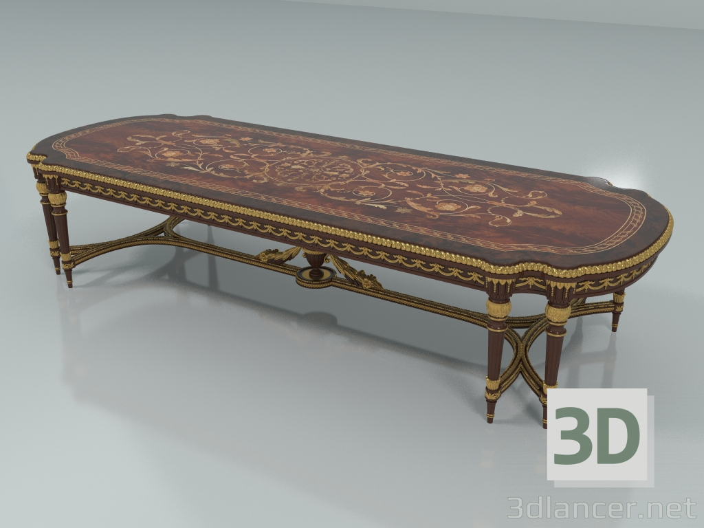 3d model Dining table (art. 14126) - preview