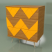 3d model Chest of drawers Lady Woo with color pattern (orange) - preview