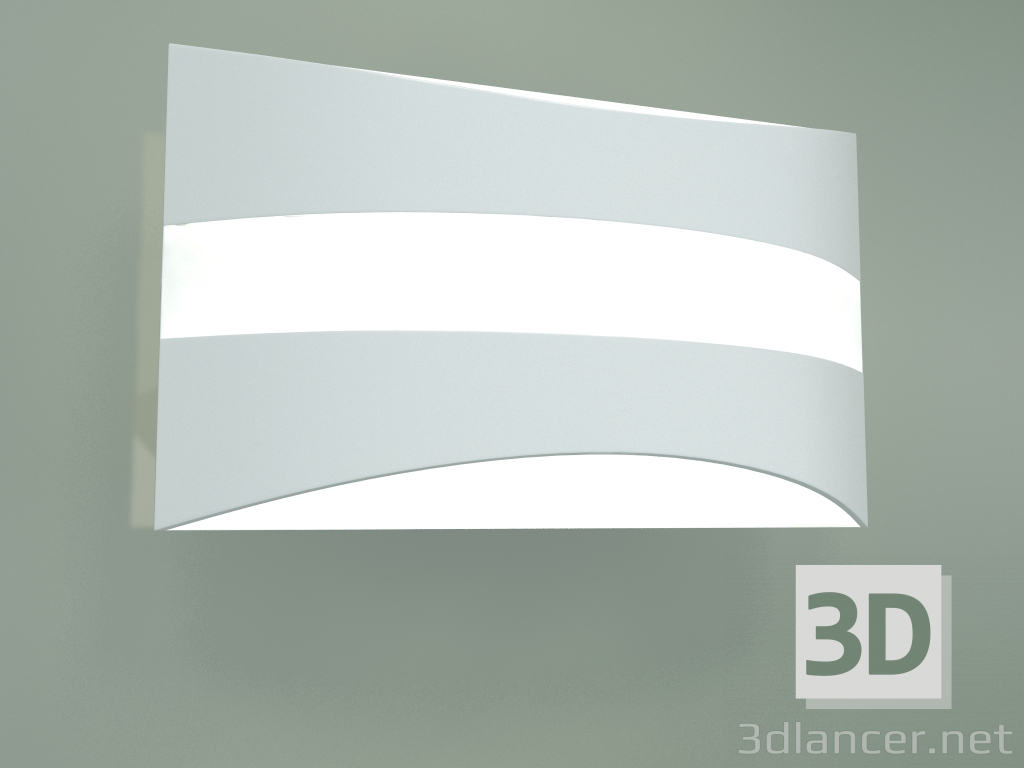 modello 3D Lampada da parete a LED Sanford 40144-1 (bianco) - anteprima