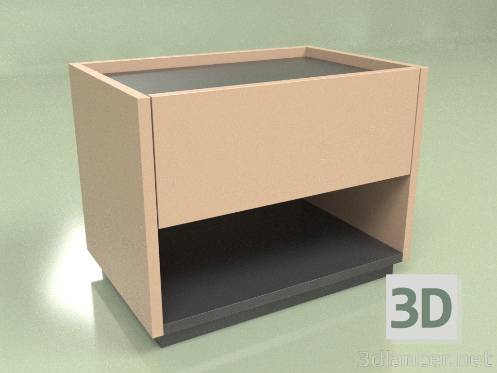 3d model Bedside table Edge NS (4) - preview