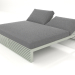 3d model Bed for rest 200 (Cement gray) - preview