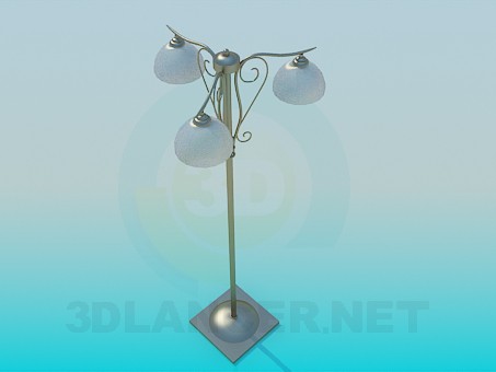 3d model Floor lamp - preview 3d model Floor lamp - preview