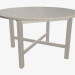 3d model Round dining table (light) - preview
