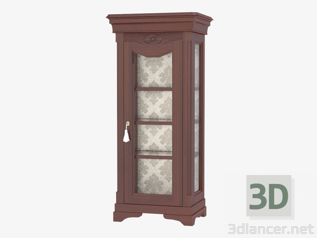 3d model Showcase a small one-door FS1112 - preview