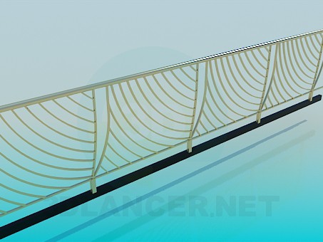 3d model Fence - preview 3d model Fence - preview