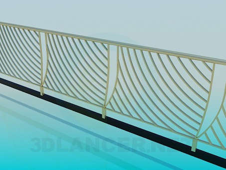 3d model Fence - preview 3d model Fence - preview