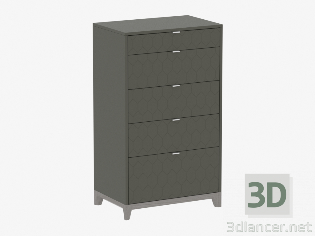 3d model High cabinet CASE (IDC022004223) - preview