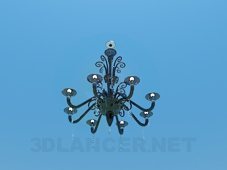 modelo 3D Araña de luces - escuchar modelo 3D Araña de luces - escuchar