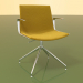 3D modeli Sandalye 6204 (4 ayak, döner, kolçaklı, LU1, dolgu ve yastıklı) - önizleme