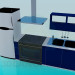 3D Modell Kleine Küche - Vorschau
