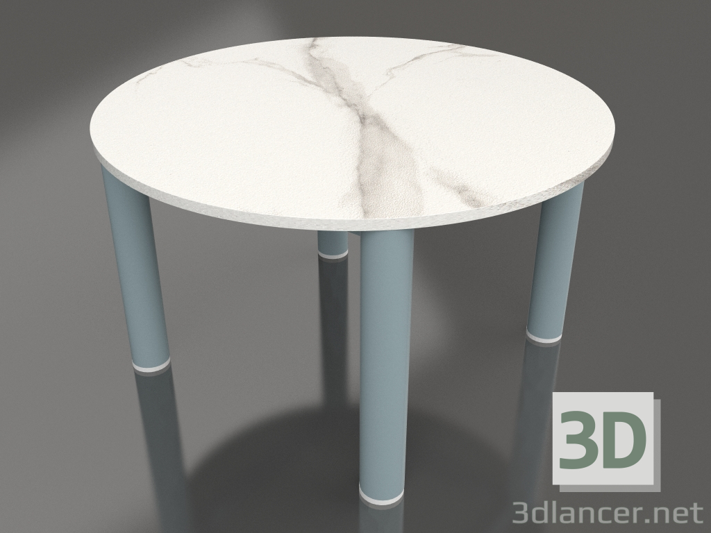 3d model Coffee table D 60 (Blue gray, DEKTON Aura) - preview