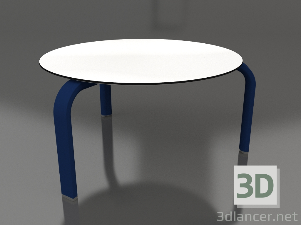 modello 3D Tavolino rotondo Ø70 (Blu notte) - anteprima