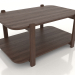 3d model Coffee table (dark walnut) - preview