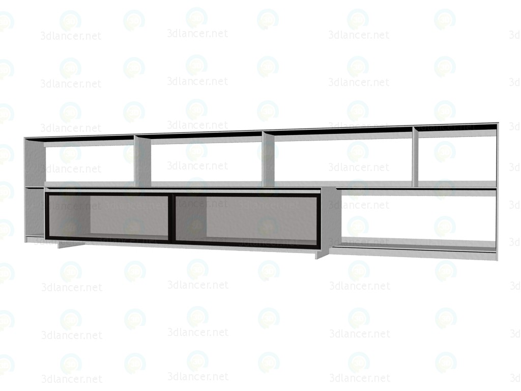 Modelo 3d Sistema de mobiliário (cremalheira) FC0923 - preview