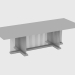 modello 3D Tavolo da pranzo SCHUBERT TABLE (280X110XH75) - anteprima