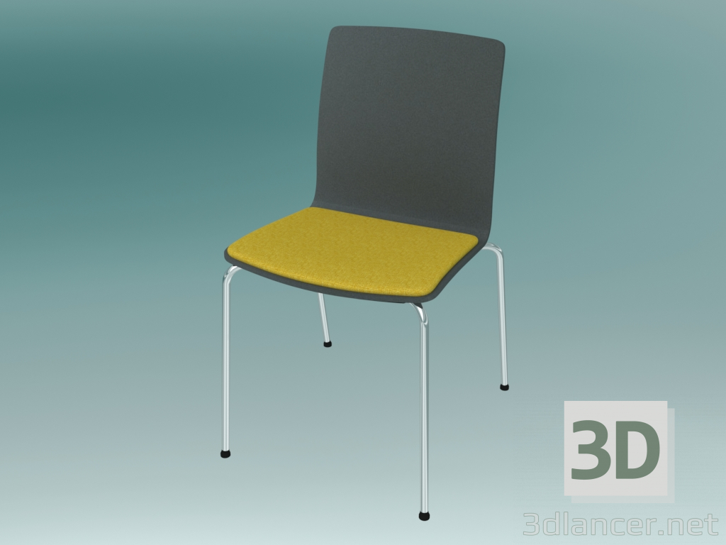 modèle 3D Chaise visiteur (K22H) - preview