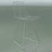 3d model Bar chair 1817 (on the sled, Chrome finish steel) - preview