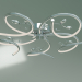 3D modeli Tavan lambası 90089-5 (krom) - önizleme