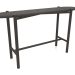 modèle 3D Table console KT 01 (1400x340x750, bois brun foncé) - preview