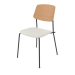 3d model Unstrain chair with plywood back and seat upholstery h81 - preview