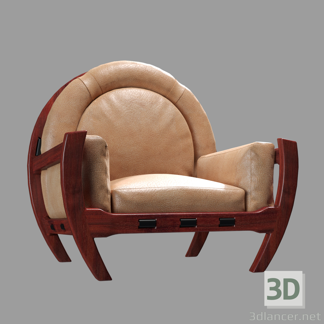 3d CHAIR _FRIGERIO LUCIANO model buy - render
