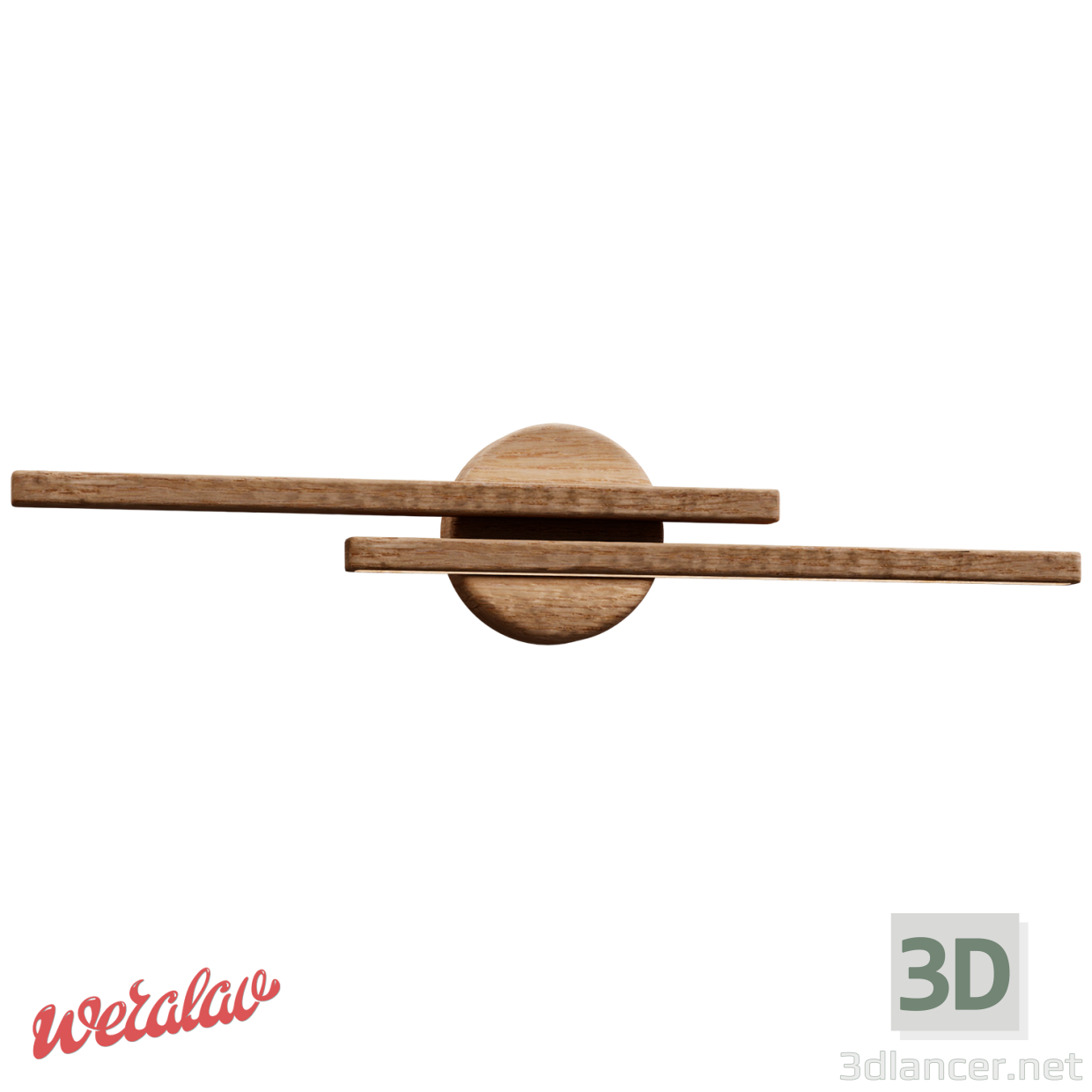 Modelo 3d Candeeiro de parede "Maidi" - preview