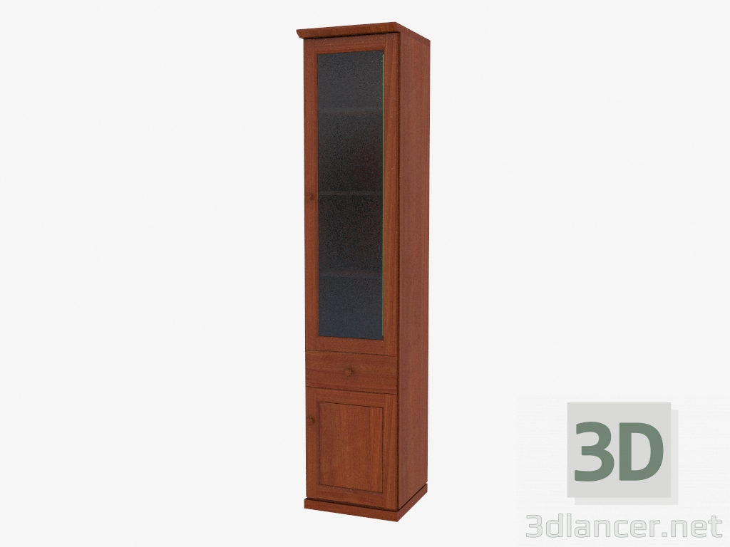 3d model The bookcase is narrow (4821-25) - preview