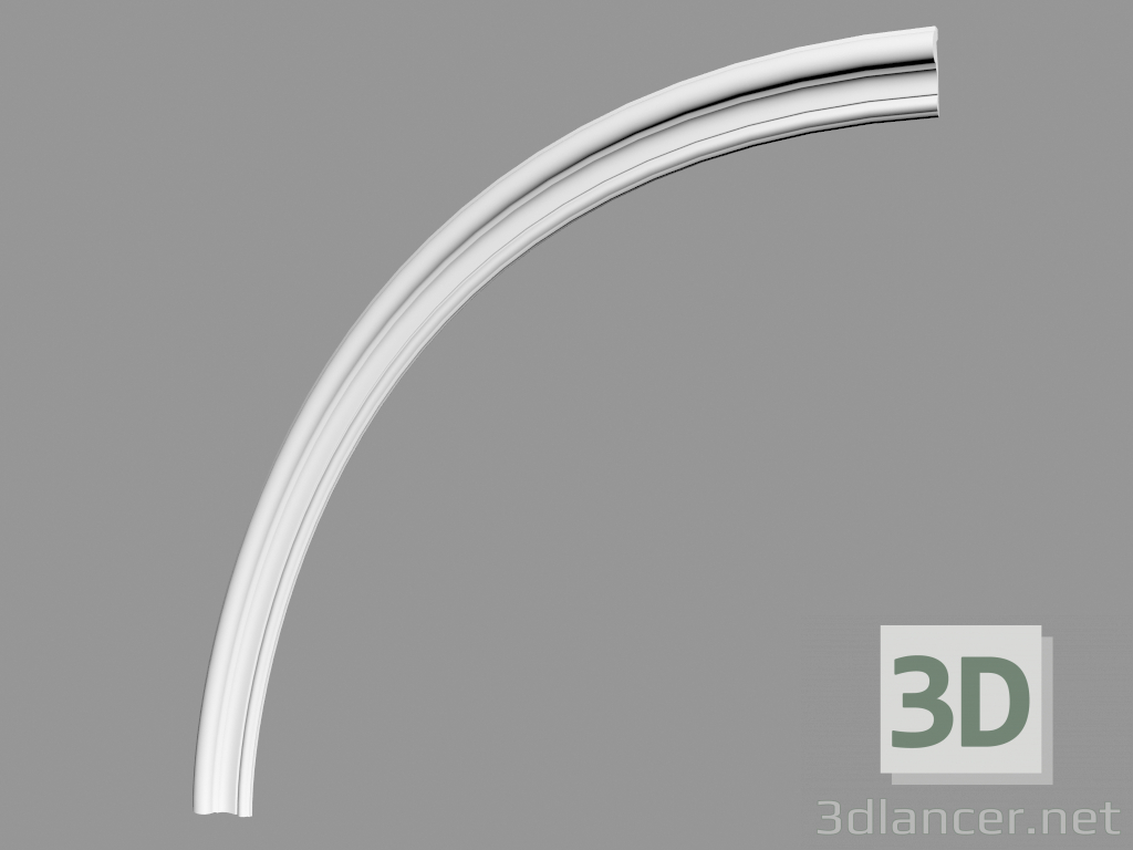 modello 3D Bordo circolare LR3073.50 - anteprima