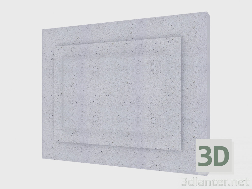 Modelo 3d Painel (FF40NP-V500) - preview