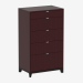 3d model High cabinet CASE (IDC022003128) - preview